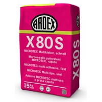 Ardex X 80 S MICROTEC Multikleber schnell, Sack 15 kg